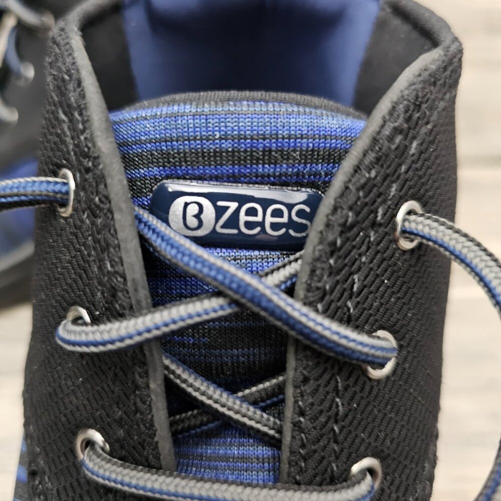 Bzees Ease Lace Up Cloud Technology Fabric Black … - image 7